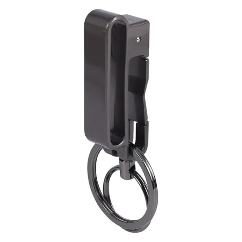 DONGKER Schlüsselhalter-Gürtelclip, Gürtel Schlüsselanhänger Clip Schnellverschluss, Taktischer Schlüssel Clip aus Zinklegierung für Hosen, Jeans, Hosen