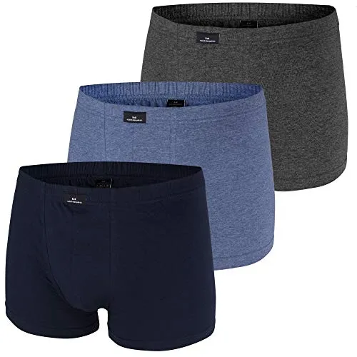 Götzburg Herren Boxershorts (DE/NL/SE/PL, Alphanumerisch, L, Regular, Regular, 3 x Mehrfarbig)