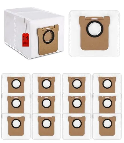 Stück Staubbeutel zubehör für Dreame L10s Ultra / L10 Ultra/L20 Ultra/Xiaomi X10+ / X20+,2.5L Grosse Kapazität 14