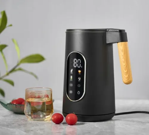 Elektrischer Wasserkessel 1,7 L Temperaturregelung Touchpanel 2200 W Kamille
