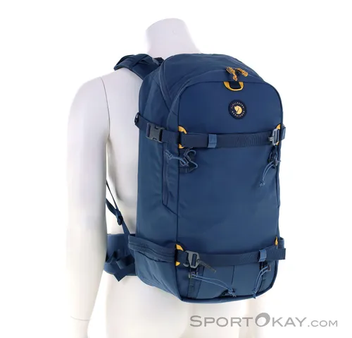 Fjällräven Bergtagen Touring Rucksack 30L - S-M, blau - Wanderrucksack für Skitouren und alpine Unternehmungen, robust und technisch durchdacht für optimalen Tragekomfort und Funktionalität.