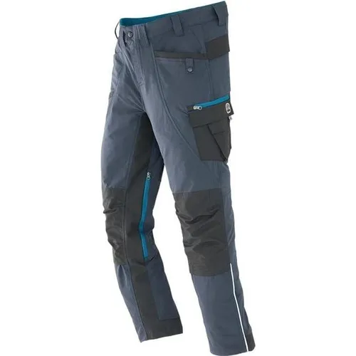 TERRAX Arbeitshose Workwear Größe 54 - Hochwertige Sicherheitshosen für Herren in anthrazit/petrol, ideal für anspruchsvolle Arbeiten dank strapazierfähigem Material und optimalem Tragekomfort.
