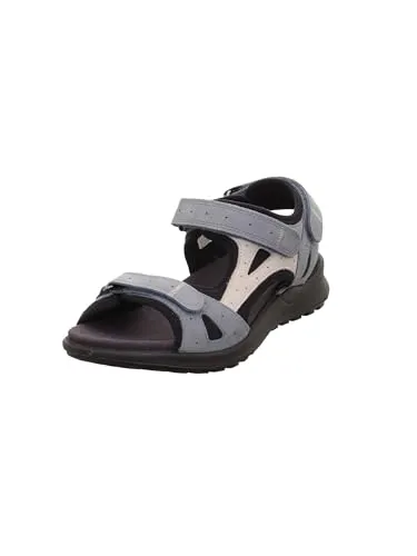 Legero Damen SIRIS Riemchensandalen - Indaco (Blau) 41 EU - Wanderschuhe aus superweichem Leder, atmungsaktiv mit Komfortweite