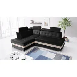 Robin Paris Ecksofa mit Schlaffunktion und Bettkasten
