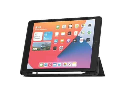MW - Folio Slim Skin für iPad Pro 11 Zoll (M4-2024) - Schwarz