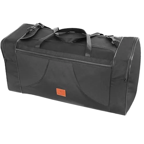 Granori Reisetasche 50 L / 150 L – Faltbare und robuste Sporttasche für Damen & Herren - Leichte Reisetasche mit großem Hauptfach und mehreren Fächern, ideal für Urlaub und Sport. Dank wasserabweisendem Material und verstellbarem Schultergurt ist sie perfekt für alle Wetterbedingungen.