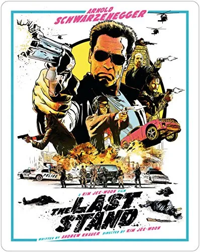 The Last Stand Steelbook Blu-Ray, Zavvi Exklusive Limited Steelbook Edition, UK Import ohne deutsche Tonspur, UNCUT