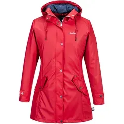 Schietwetter Regenmantel Damen Regenjacke Landratte Mimi rot 36