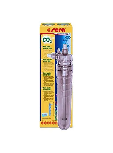 sera flore CO2 Aktiv-Reaktor 500 - Ideal für Aquarien von 250 bis 600 Litern - CO2 Ausstattung für optimale Pflanzenversorgung, sorgt für gesundes Wachstum und kristallklares Wasser in Ihrem Aquarium.