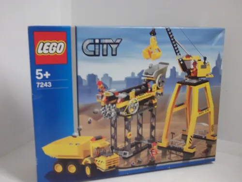 Lego City 7243 Baustelle Kran NEU