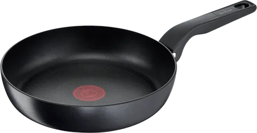 Tefal Hard Titanium Pro Pfanne 24 cm - Schwarz, ultra-elastische Antihaftbeschichtung für langanhaltenden Kochspaß und perfekte Ergebnisse