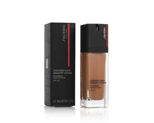 Shiseido Radiant Lifting Foundation SPF 30 30 ml - 410 Sunstone - Make-up für alle Hauttypen mit mittlerer bis hoher Deckkraft, spendet Feuchtigkeit und schützt mit LSF 30 für einen strahlenden Glow den ganzen Tag.