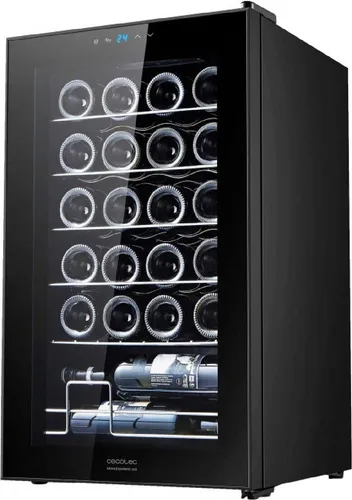 Cecotec Weinkühlschrank Bolero GrandSommelier 2450 Schwarz