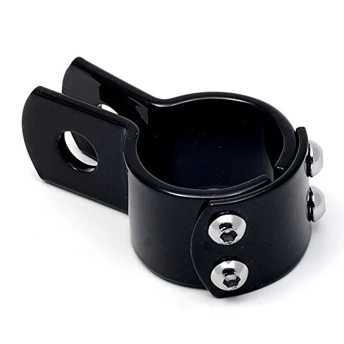 Dock66 Motorcycle Parts 07-0019 Sturzbügelklemme 1½ Zoll (38mm) schwarz