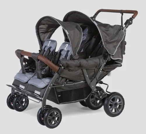 Childhome Quadruple Vierlingsportwagen für 4 Kinder von Childhome