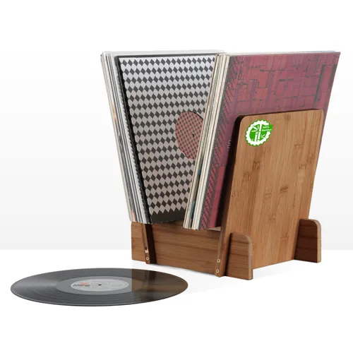 Stagecaptain LPSB-40 BN Bambus LP-Ständer Regal Braun von Stagecaptain