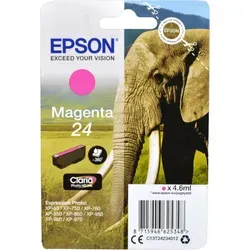 Epson Tinte C13T24234012 Magenta - Original Tinte für brillante Farbdrucke, 4,6ml Kapazität, ideal für Fotografen und Büros