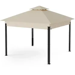 blumfeldt Grandezza Cortina Gartenpavillon in beige von blumfeldt