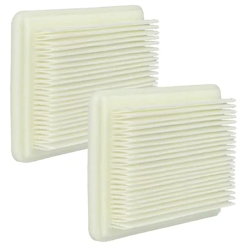 vhbw 2X Staubsaugerfilter Ersatz für Bosch 2609256F44, 06033B9101 für Staubsauger - HEPA-Filter/Faltenfilter Weiß