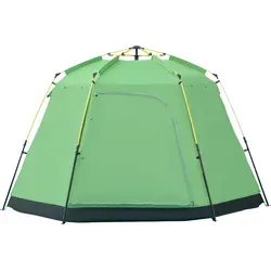 Outsunny Campingzelt 6-Personen Kuppelzelt