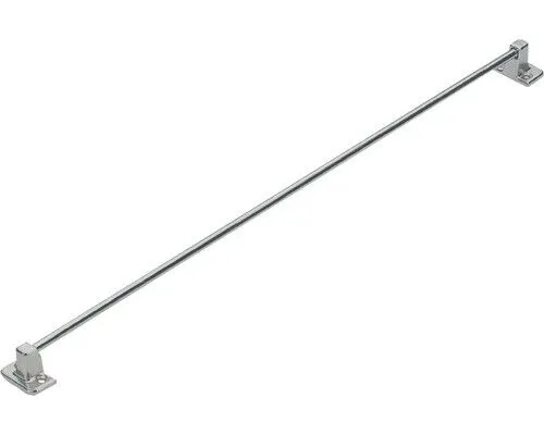 Produktbild Krawattenhalter 400 mm, Stahl vernickelt, 1 Stück