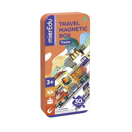 Puzzle magnetyczne Pociągi mierEdu 9352801001153