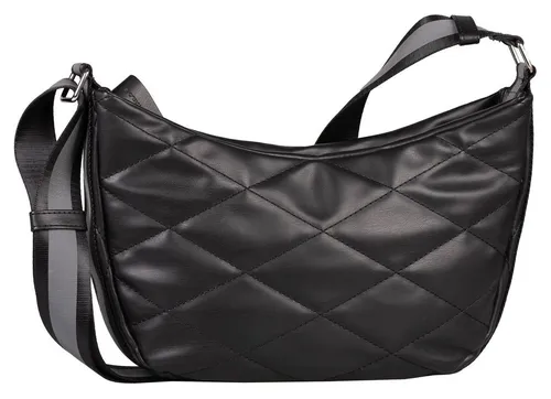TOM TAILOR Mica Damen Umhängetasche - Stilvoller Begleiter in Schwarz - Umhängetasche in Mittelgröße mit reflektierendem Schulterriemen, ideal für jeden Anlass. Maße: 33x6,5x21 cm. Perfekt für modebewusste Frauen, die Funktionalität und Stil verbinden.