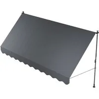 Juskys Klemmmarkise Kapstadt 400x120 cm