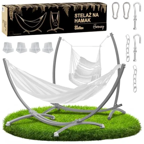 ZOLTA Hängematten- und Schaukelgestell in grau von ZOLTA