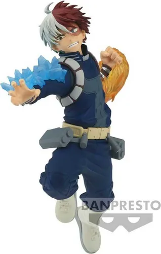 Banpresto The Amazing Heroes Plus - Shoto Todoroki Statue - Action- & Spielfiguren, detailreiche Statue von Shoto Todoroki aus My Hero Academia, perfekt für Sammler und Fans!