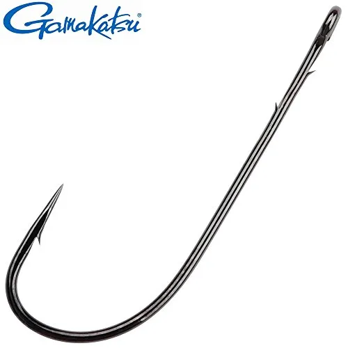 Gamakatsu Worm 36 Hook - Angelhaken für Würmer & Gummijigs, Meereshaken für Meeressysteme & Rigs, Wurmhaken, Einzelhaken, Größe/Packungsinhalt:Gr. 4-6 Stück