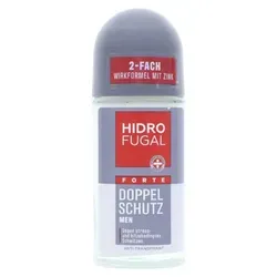 Hidrofugal Men Forte Doppel Schutz Deo Roll On Anti Transpirant je 50ml Mit Zink 3 x