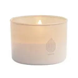 Uyuni LED Glas Stumpenkerze 8,2 x 6cm vanille