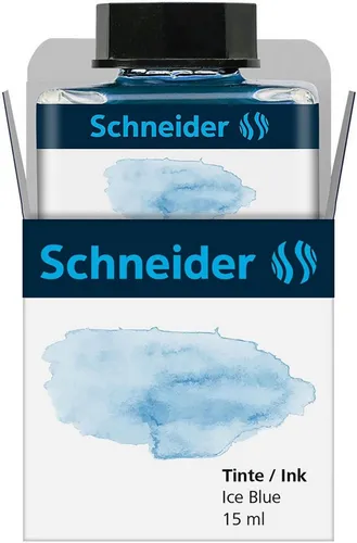 SCHNEIDER Füllhalter Füllhaltertinte pastell Glas 15ml ice blue