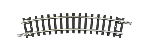 Gebogenes Gleis R1.-Radius 194,6 mm  /  Fleischmann  22231  / Spur N