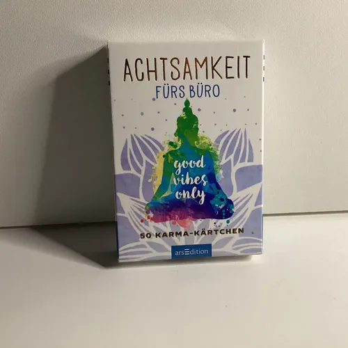 S117 - Achtsamkeit fürs Büro. 50 Karma-Kärtchen9783845836294