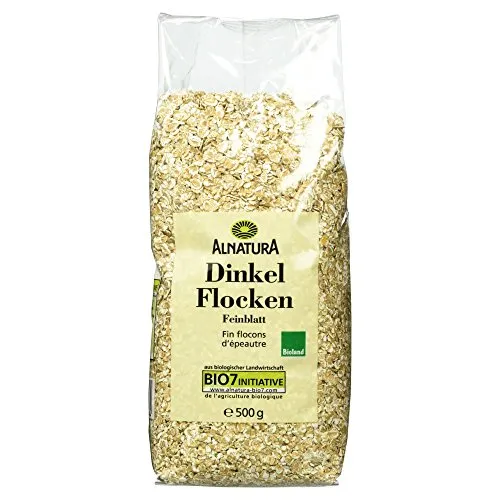 Alnatura Bio Dinkelflocken Feinblatt, 500g