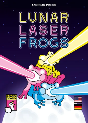 Lunar Laser Frogs Brettspiel