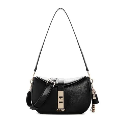 Guess Brooke Schultertasche 25 cm schwarz – Stilvoll & Praktisch - Elegante Guess Brooke Schultertasche in 25 cm, ideal für den täglichen Gebrauch. Hochwertige Verarbeitung und klassisches Design machen sie zum perfekten Accessoire.