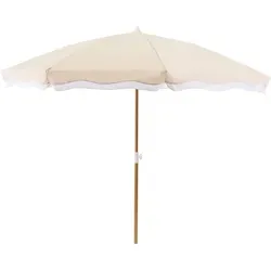 Marktschirm 232 cm SESTRIERE Beige von Beliani