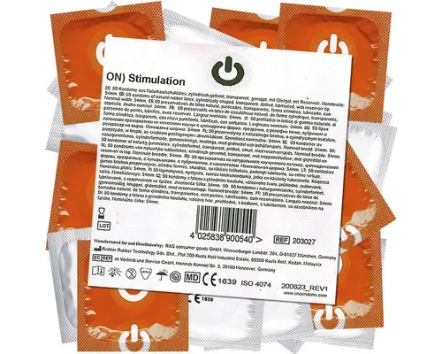 ON Condoms Kondome Stimulation Beutel mit, 50 St.