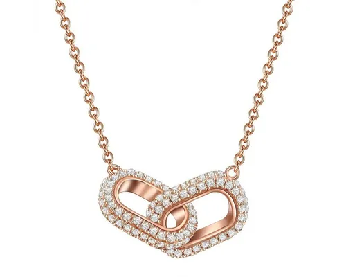 Glanzstücke München Silberkette roségold, aus Sterling Silber