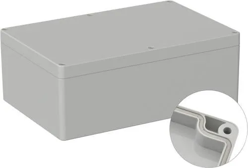 TRU COMPONENTS TC-9065544 Outdoor-Gehäuse - Wetterfestes Gehäuse aus Polycarbonat, ideal für den Außenbereich, schützt Ihre Elektronik zuverlässig.