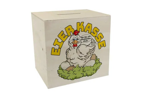 speecheese Spardose Eierkasse Spardose aus Holz von speecheese