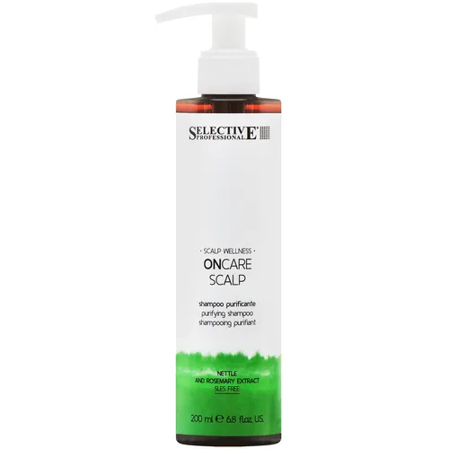 Selective OnCare Scalp Purify Shampoo gegen Schuppen 200ml Antischuppen-Formel