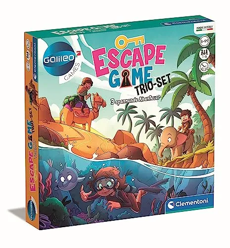 Clementoni Galileo Escape Games Trio-Set von Clementoni
