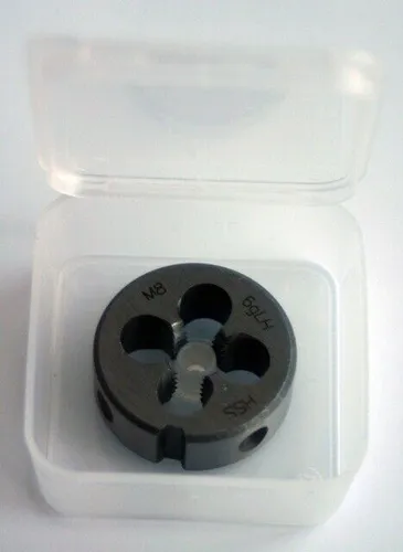 Schneideisen M8x1,25 Linksgewinde HSS DIN 223