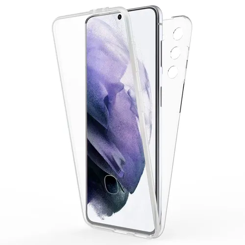 NALIA 360° Hülle Samsung Galaxy S21 Plus Case Komplettschutz stoßfest