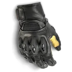 Halvarssons Flon Motorrad Handschuhe Schwarz-Gelb 4XL - Kurze, atmungsaktive Motorradhandschuhe aus Ziegenleder und Textil. Mesh-Einsätze sorgen für hervorragende Luftzirkulation und hohen Tragekomfort.