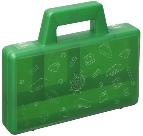 LEGO Sortierkoffer SORTING CASE TO GO grün-transparent
